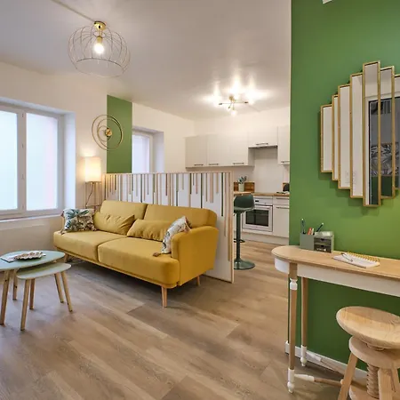 Magnifique T3 Centre Avec Wifi Rdc Apartmán