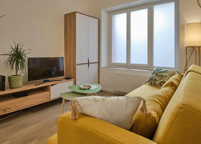 Magnifique T3 Centre Avec Wifi Rdc Appartement *